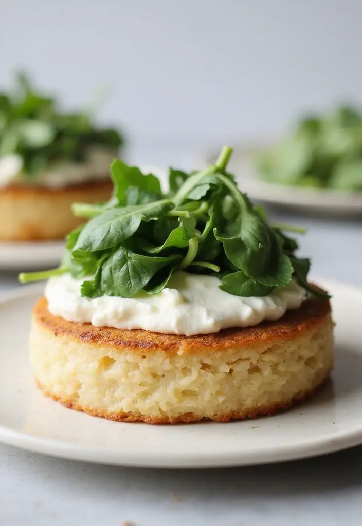 25 Rice Cake Recipes That Go Beyond the Ordinary Snack - 25. Sweet Spinach and Cheese Rice Cake