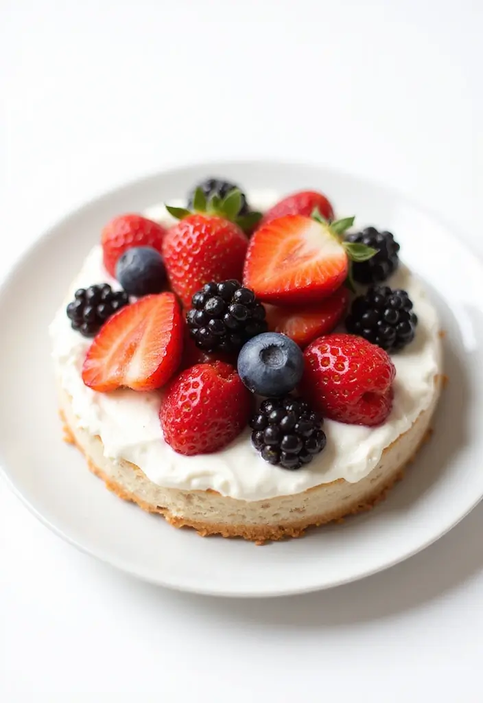 25 Rice Cake Recipes That Go Beyond the Ordinary Snack - 3. Greek Yogurt Berry Parfait