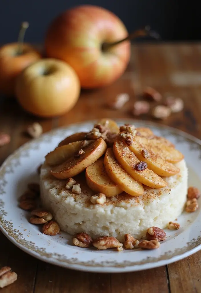 25 Rice Cake Recipes That Go Beyond the Ordinary Snack - 7. Cinnamon Apple Rice Cake