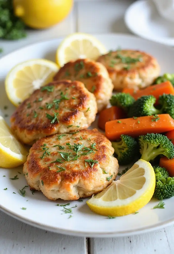 25 Salmon Cake Recipes That Are Quick, Healthy & Delicious - 23. Lemon Dill Salmon Cakes