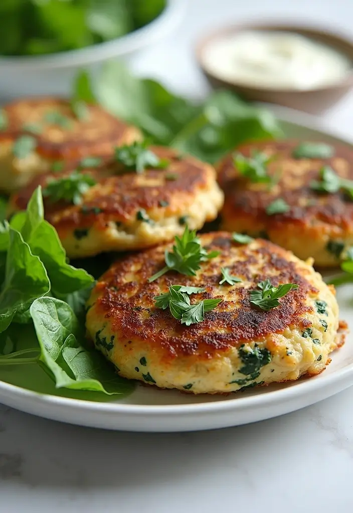 25 Salmon Cake Recipes That Are Quick, Healthy & Delicious - 25. Savory Spinach Salmon Cakes