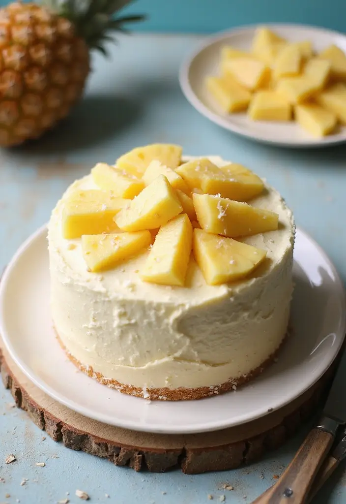 25 Sponge Cake Recipes That Are Light Fluffy & Delicious - 17. Tropical Pineapple Gluten-Free Sponge Cake