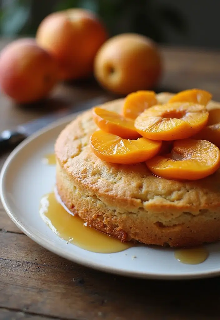 25 Sponge Cake Recipes That Are Light Fluffy & Delicious - 23. Apricot Almond Gluten-Free Sponge Cake