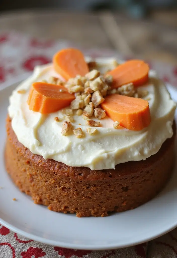 25 Sponge Cake Recipes That Are Light Fluffy & Delicious - 6. Carrot Cake Gluten-Free Sponge Cake