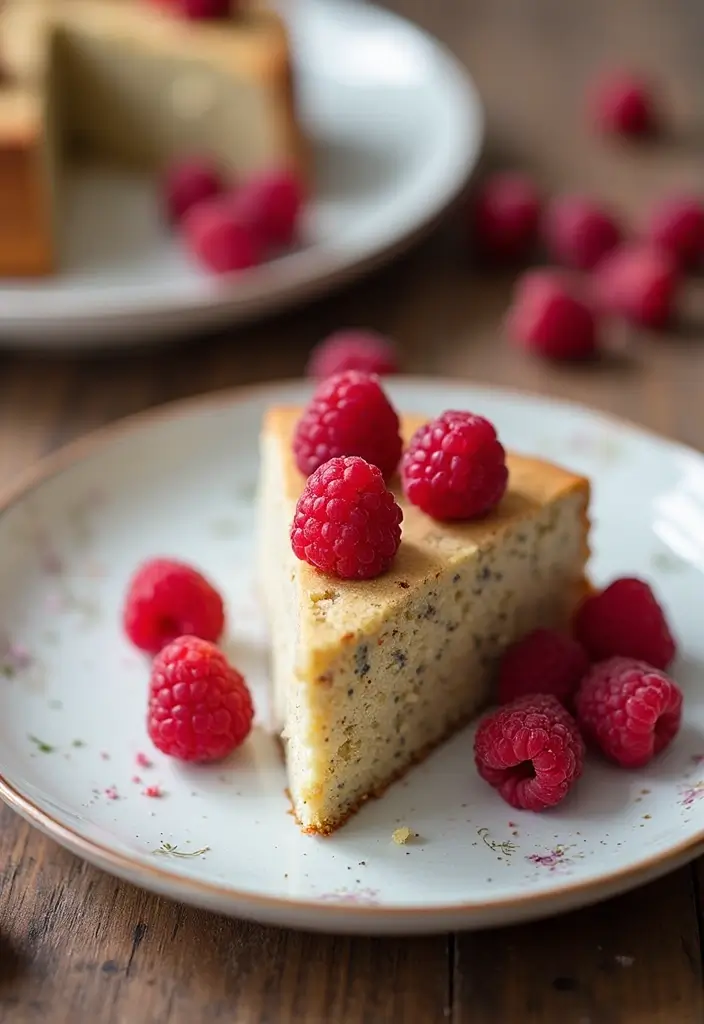 25 Vegan Cake Recipes That Prove Plant-Based Can Be Delicious - 10. Raspberry Chia Seed Cake