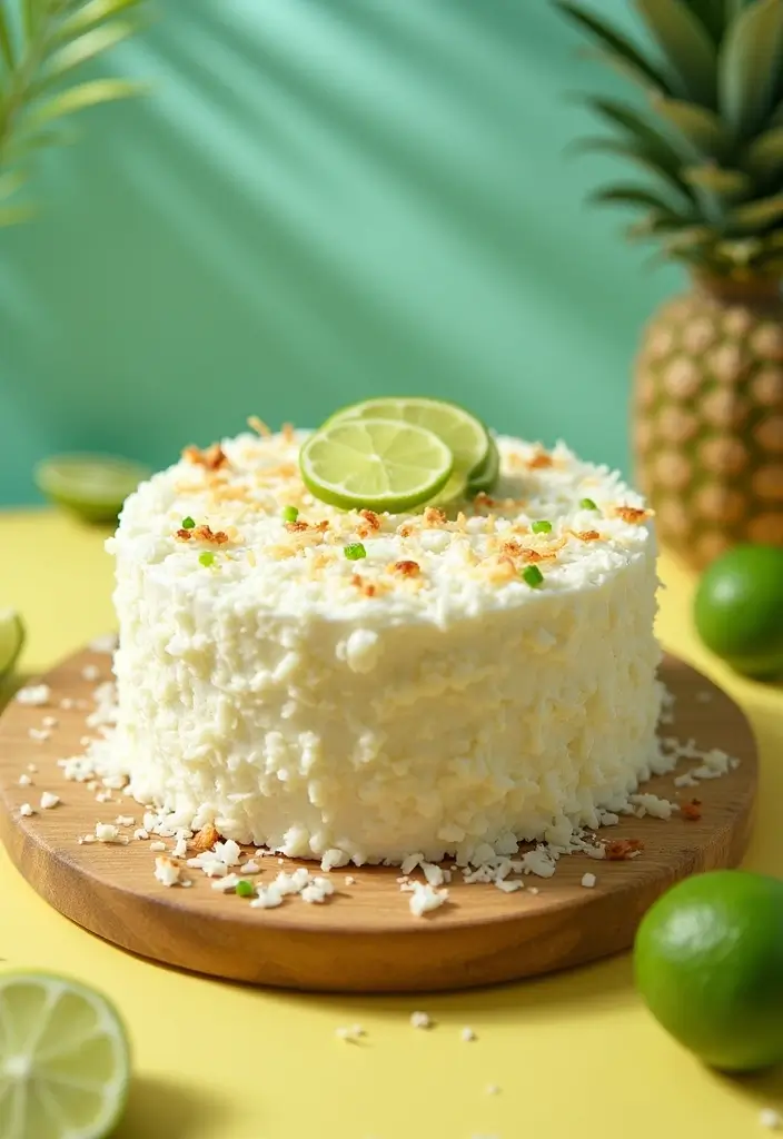 25 Vegan Cake Recipes That Prove Plant-Based Can Be Delicious - 12. Coconut Lime Cake