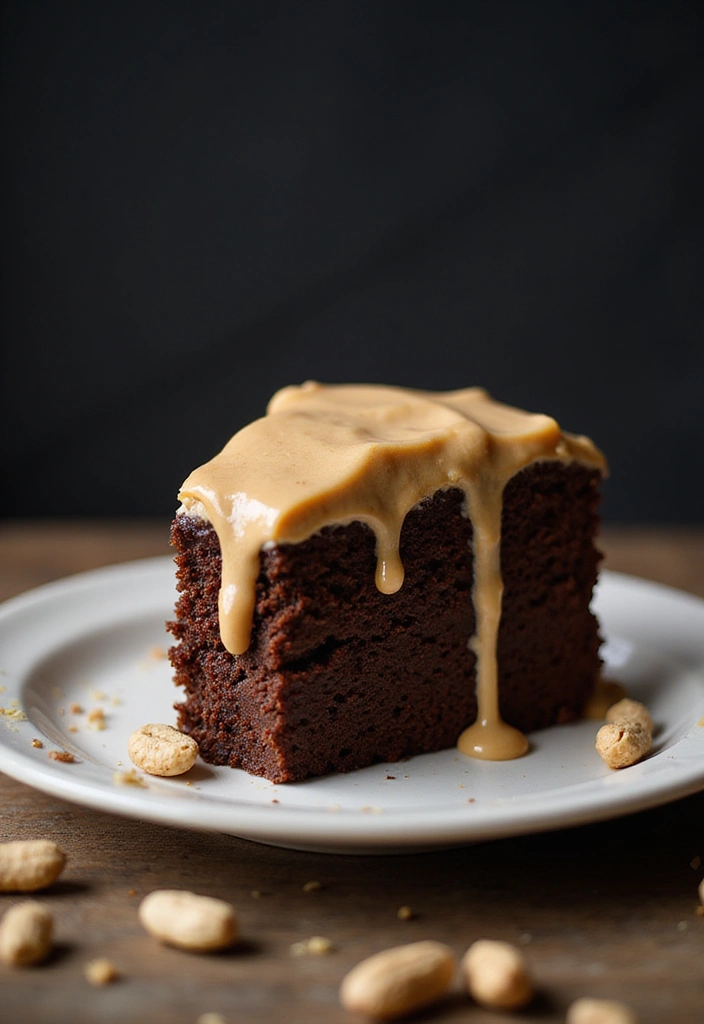 25 Vegan Cake Recipes That Prove Plant-Based Can Be Delicious - 4. Chocolate Peanut Butter Cake
