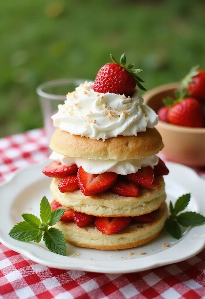 25 Vegan Cake Recipes That Prove Plant-Based Can Be Delicious - 8. Strawberry Shortcake