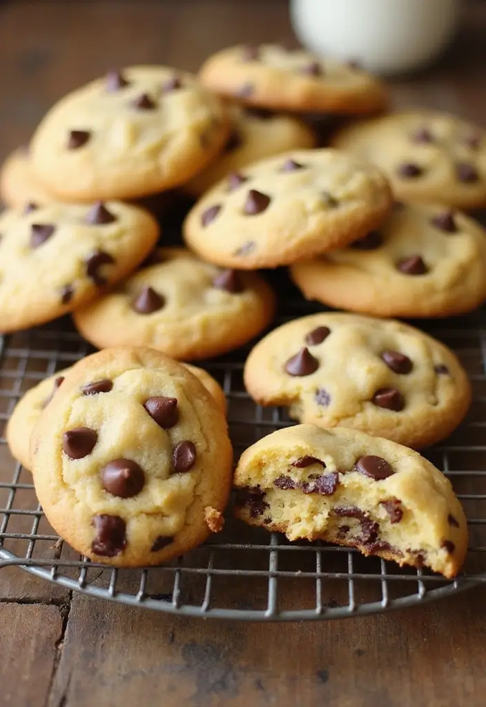 25 Yellow Cake Mix Recipes You’ll Make Again and Again - 2. Yellow Cake Mix Chocolate Chip Cookies