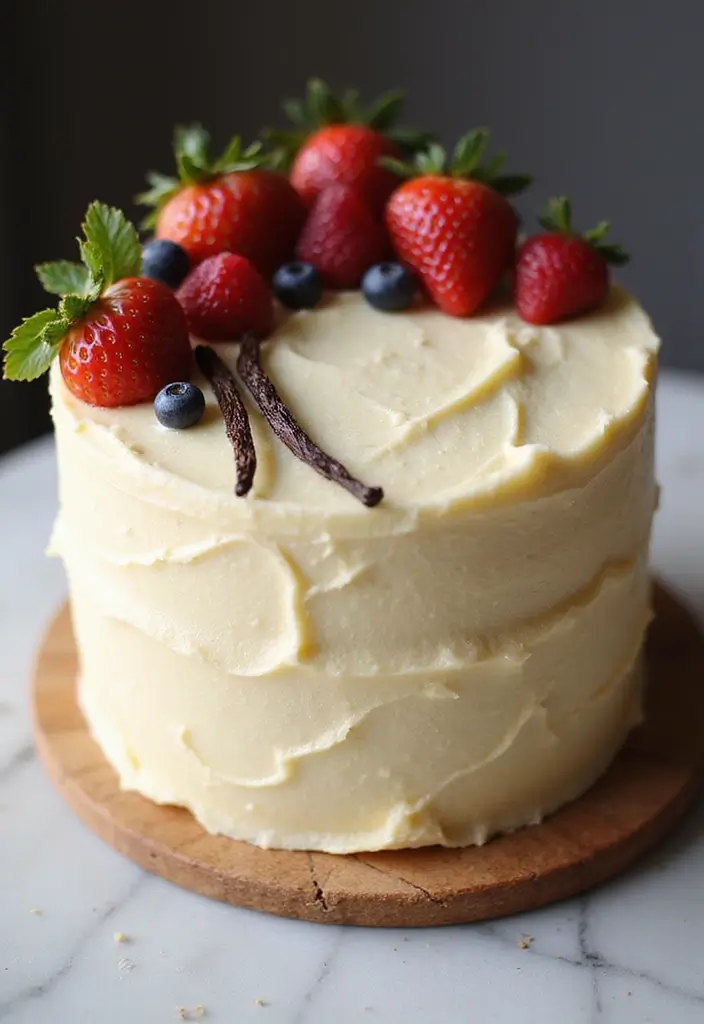 25 Yellow Cake Mix Recipes You’ll Make Again and Again - 20. Vanilla Bean Yellow Cake