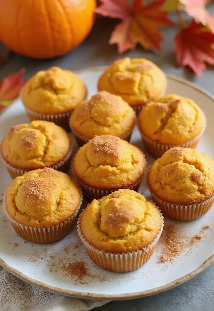 25 Yellow Cake Mix Recipes You’ll Make Again and Again - 7. Pumpkin Yellow Cake Mix Muffins