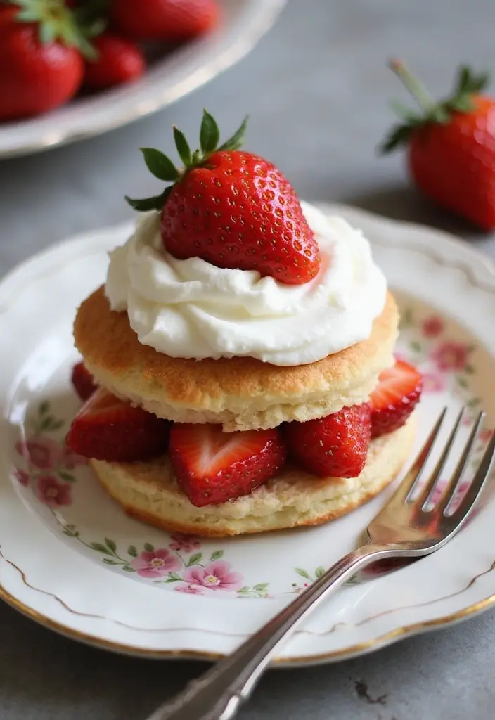 25 Yellow Cake Mix Recipes You’ll Make Again and Again - 8. Strawberry Shortcake with Yellow Cake Mix