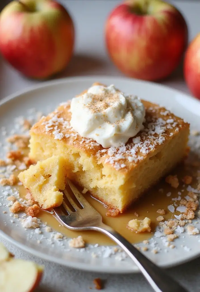 27 Apple Dump Cake Recipes That Smell Like Homemade Comfort - 13. Coconut Apple Dump Cake