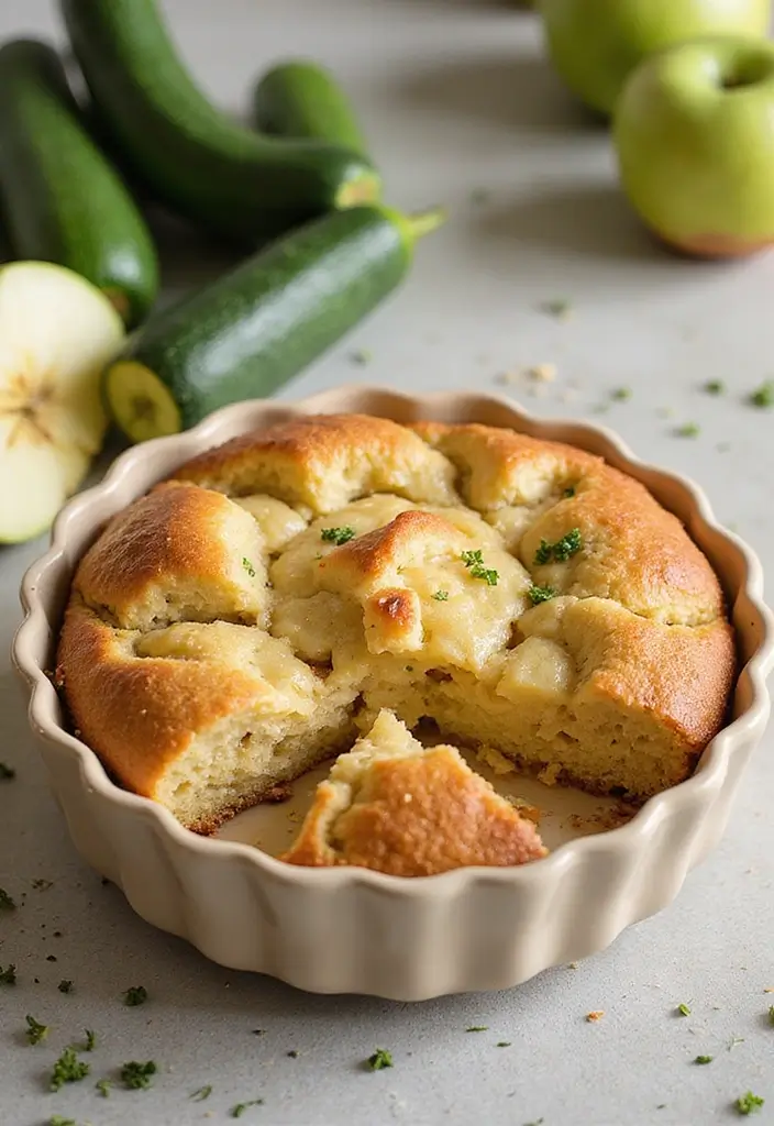 27 Apple Dump Cake Recipes That Smell Like Homemade Comfort - 21. Zucchini Apple Dump Cake