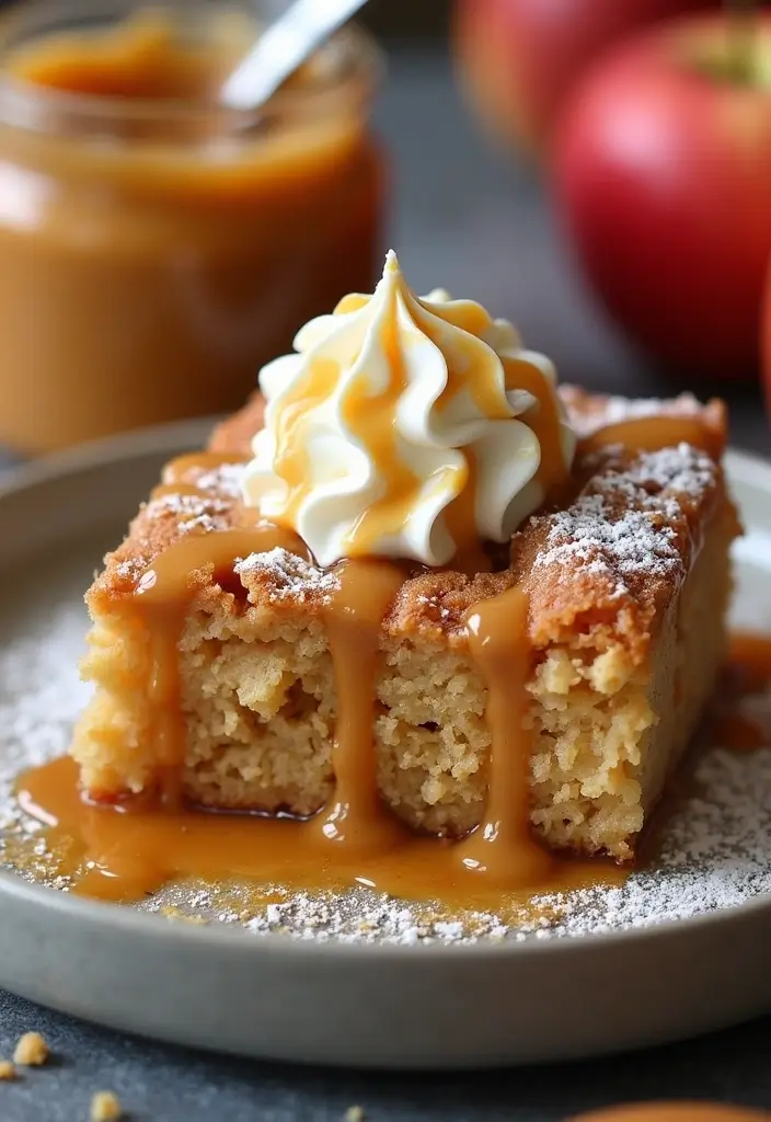 27 Apple Dump Cake Recipes That Smell Like Homemade Comfort - 22. Peanut Butter Apple Dump Cake
