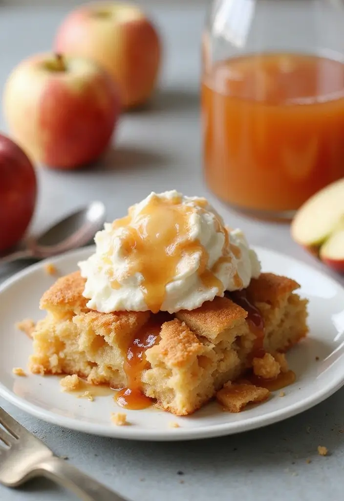 27 Apple Dump Cake Recipes That Smell Like Homemade Comfort - 27. Apple Sangria Dump Cake