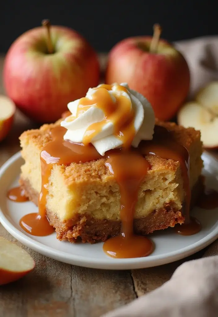 27 Apple Dump Cake Recipes That Smell Like Homemade Comfort - 3. Caramel Apple Dump Cake