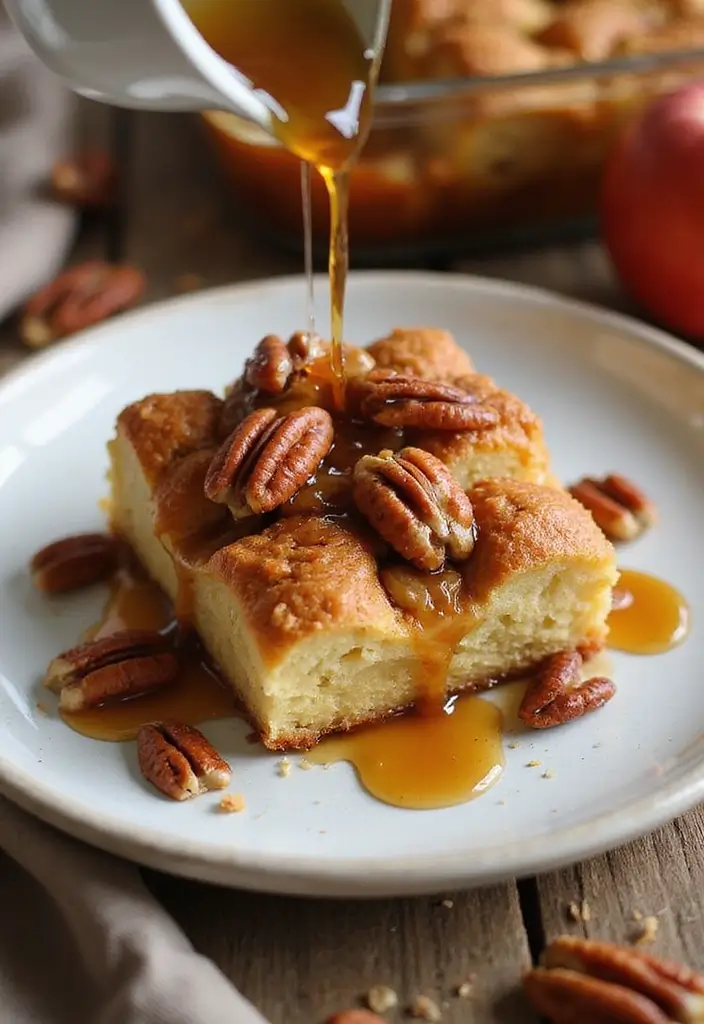 27 Apple Dump Cake Recipes That Smell Like Homemade Comfort - 6. Maple Pecan Apple Dump Cake