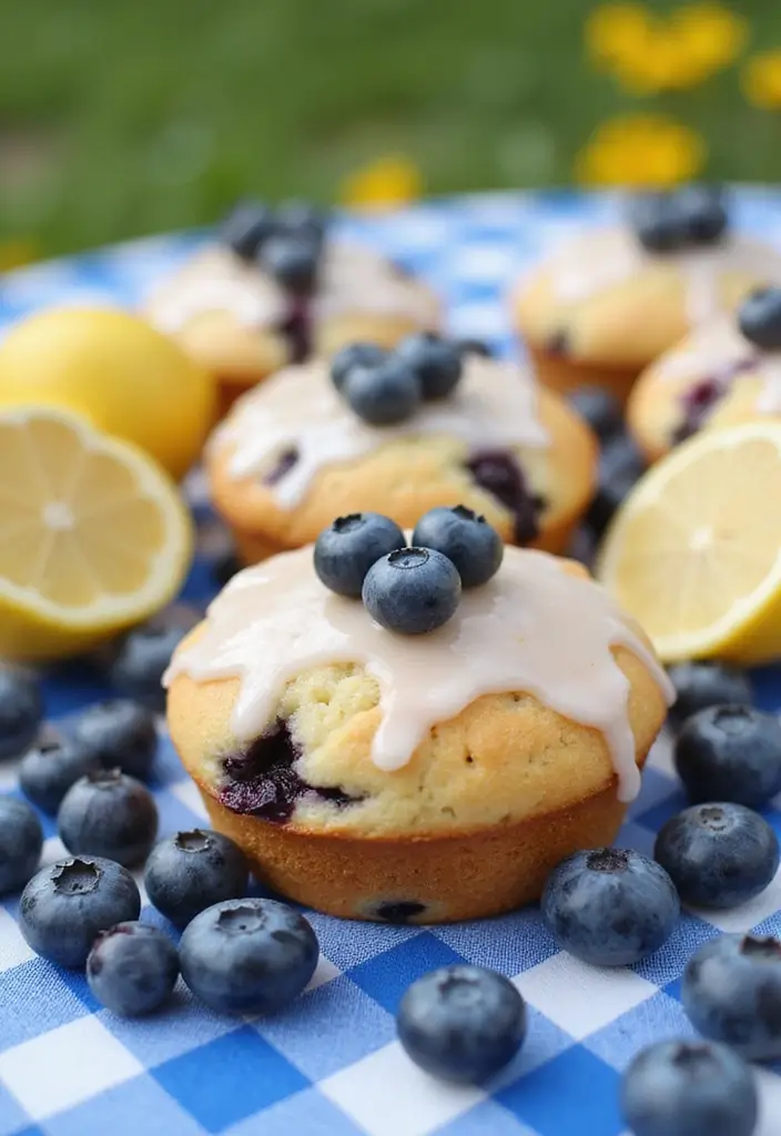 27 Bundtlette Cake Recipes That Look Fancy but Are Easy - 17. Blueberry Lemon Bundtlette