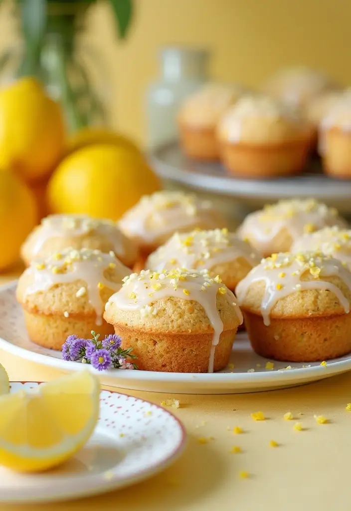27 Bundtlette Cake Recipes That Look Fancy but Are Easy - 3. Lemon Poppy Seed Bundtlette