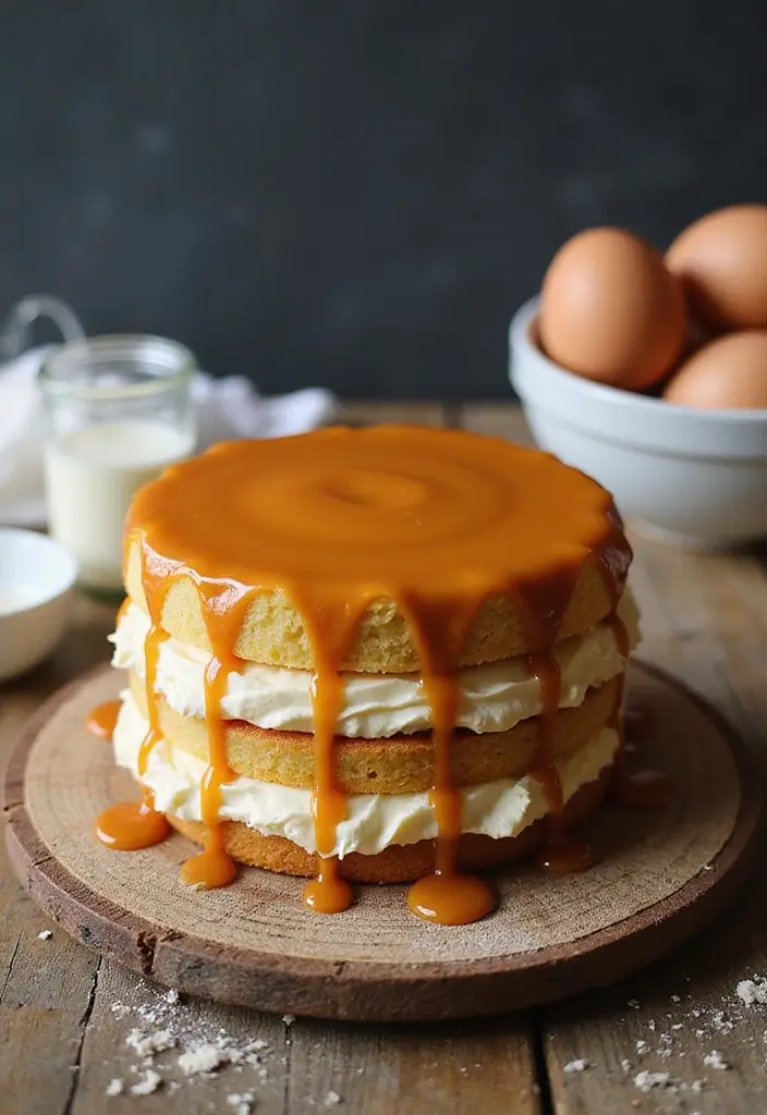 27 Caramel Cake Recipes That Are Sweet, Sticky & Irresistible - 1. Classic Caramel Layer Cake