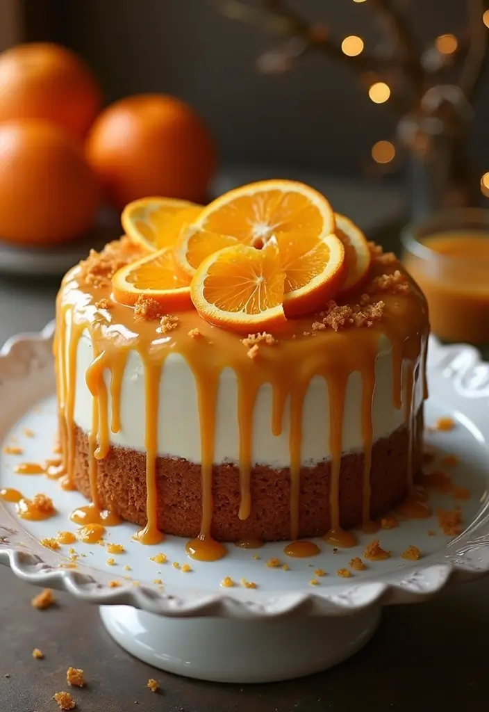 27 Caramel Cake Recipes That Are Sweet, Sticky & Irresistible - 12. Caramel Orange Cake
