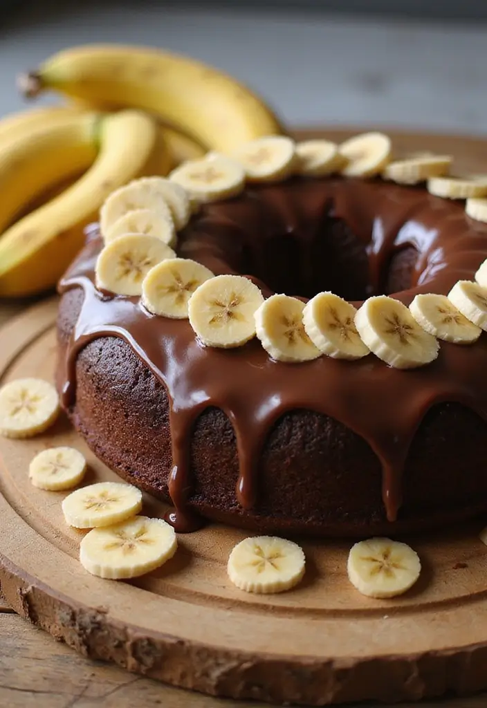 27 Chocolate Cake Mix Recipes That Taste Totally Homemade - 19. Chocolate Banana Cake