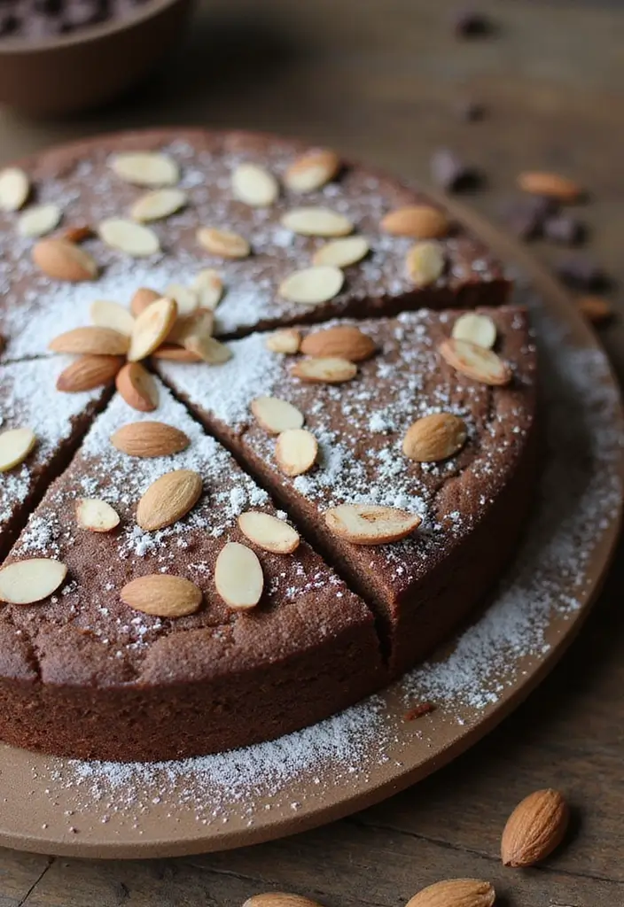 27 Chocolate Cake Mix Recipes That Taste Totally Homemade - 2. Gluten-Free Chocolate Almond Cake