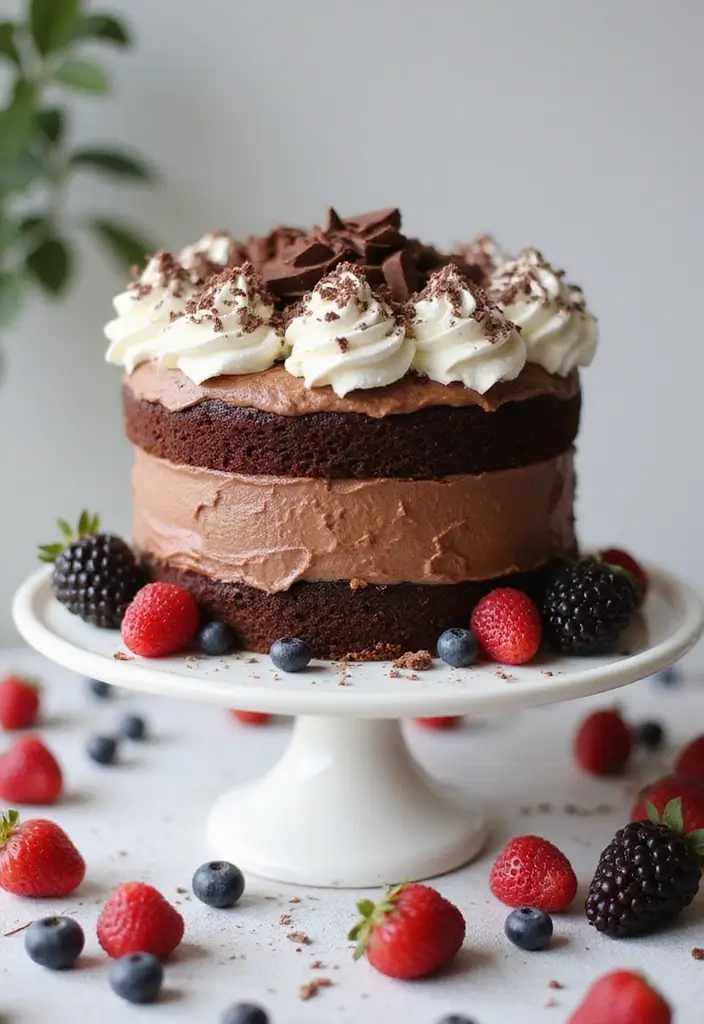 27 Chocolate Cake Mix Recipes That Taste Totally Homemade - 4. Chocolate Mousse Cake
