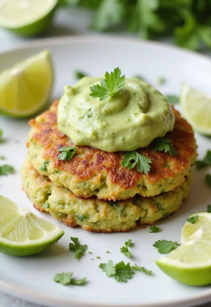 27 Crab Cake Recipes That Taste Like a Coastal Getaway - 11. Cilantro Lime Crab Cakes