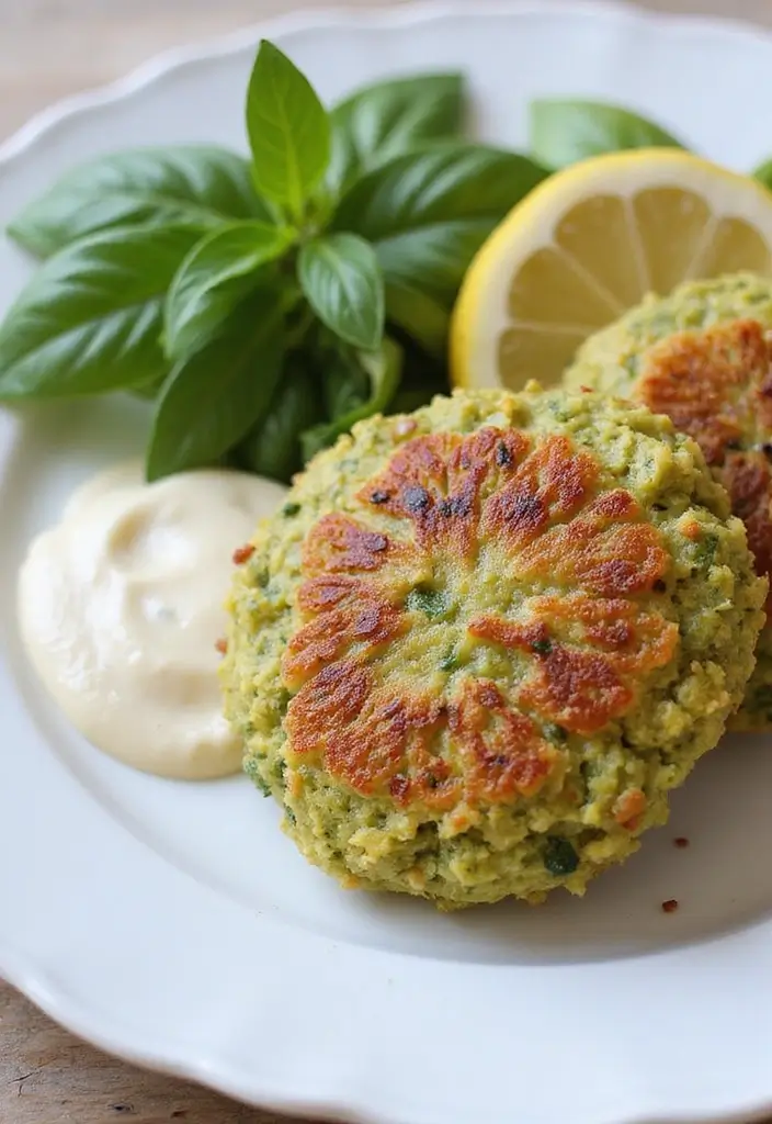 27 Crab Cake Recipes That Taste Like a Coastal Getaway - 14. Pesto Crab Cakes
