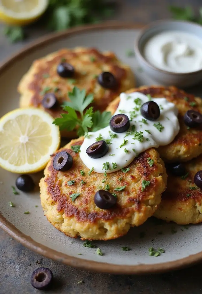 27 Crab Cake Recipes That Taste Like a Coastal Getaway - 15. Greek Crab Cakes