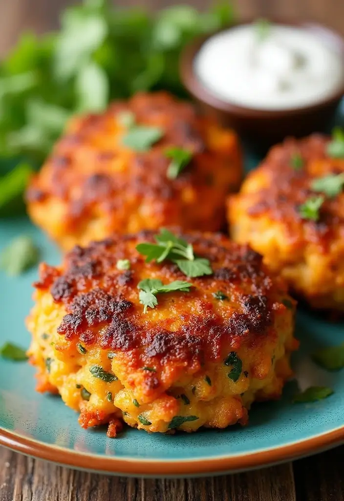 27 Crab Cake Recipes That Taste Like a Coastal Getaway - 21. Buffalo Crab Cakes