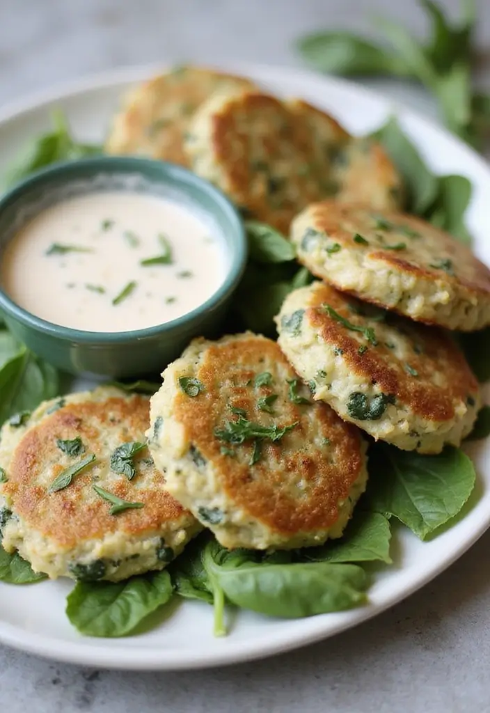 27 Crab Cake Recipes That Taste Like a Coastal Getaway - 23. Creamy Spinach and Crab Cakes