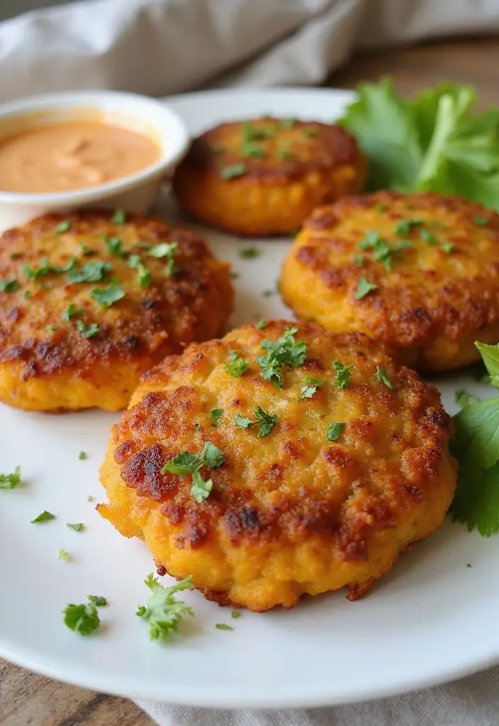 27 Crab Cake Recipes That Taste Like a Coastal Getaway - 24. Pumpkin and Crab Cakes