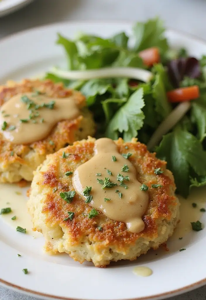 27 Crab Cake Recipes That Taste Like a Coastal Getaway - 25. Blue Cheese Crab Cakes