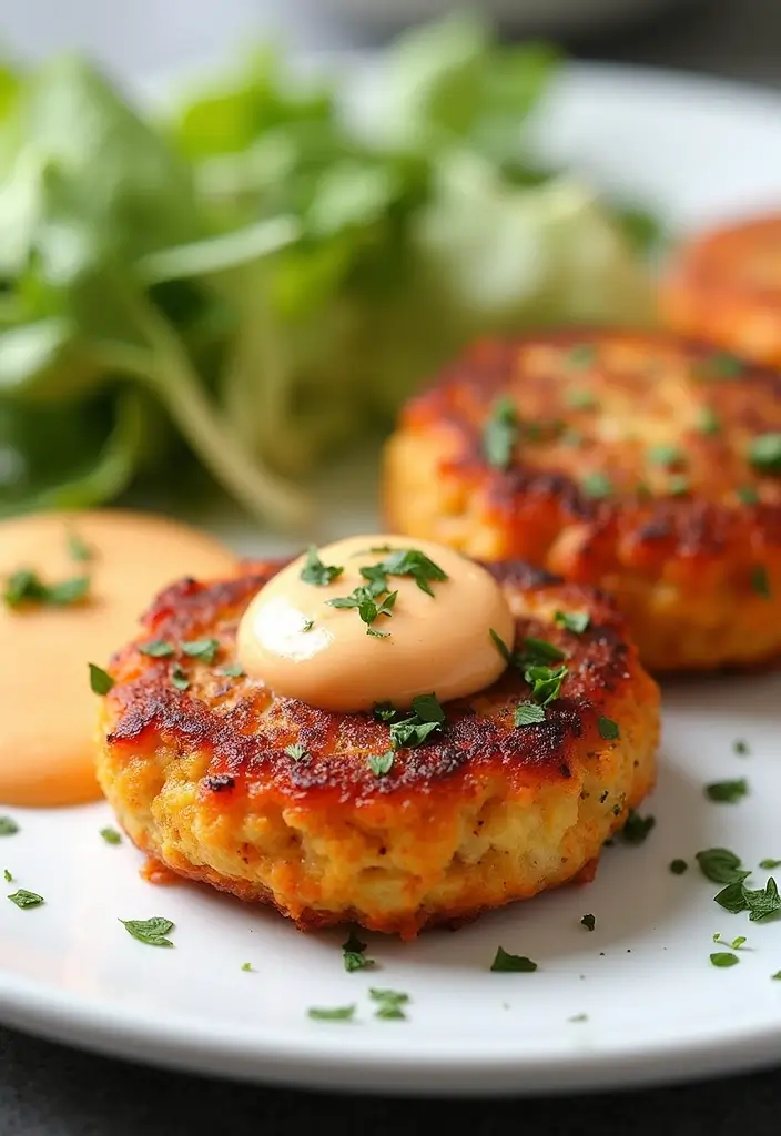 27 Crab Cake Recipes That Taste Like a Coastal Getaway - 27. Roasted Red Pepper Crab Cakes