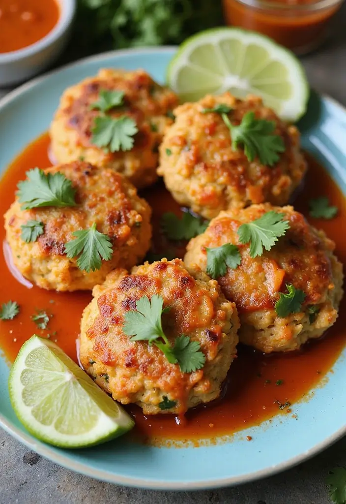 27 Crab Cake Recipes That Taste Like a Coastal Getaway - 5. Thai Chili Crab Cakes