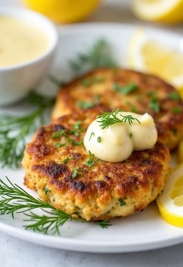 27 Crab Cake Recipes That Taste Like a Coastal Getaway - 8. Lemon Dill Crab Cakes