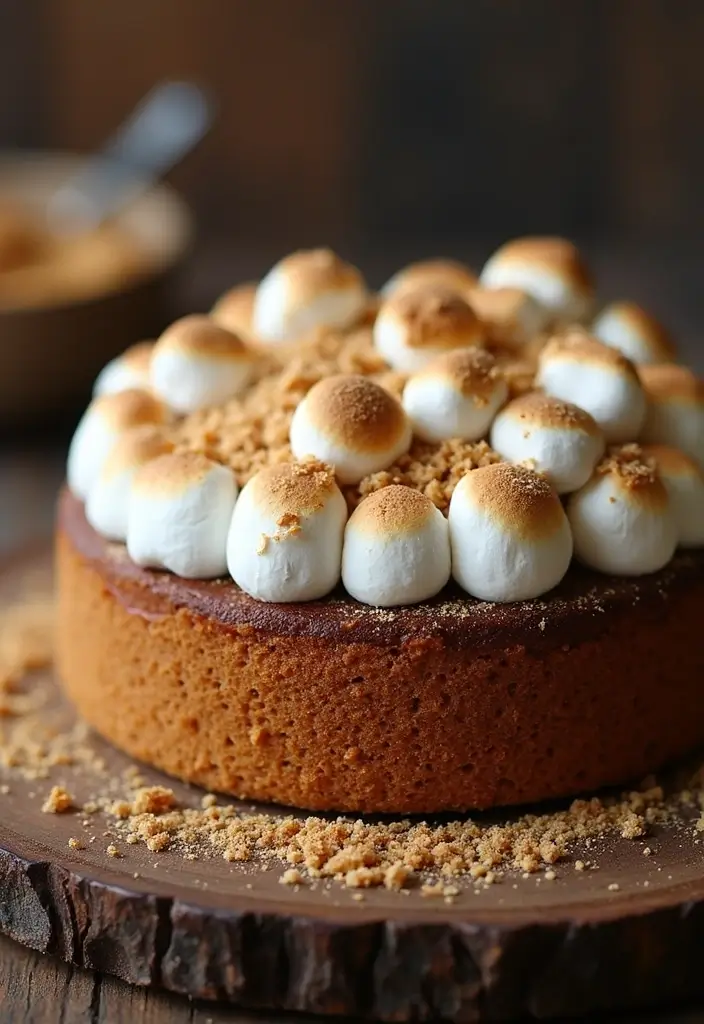 27 Flourless Cake Recipes That Are Rich & Decadent - 11. S’mores Flourless Cake