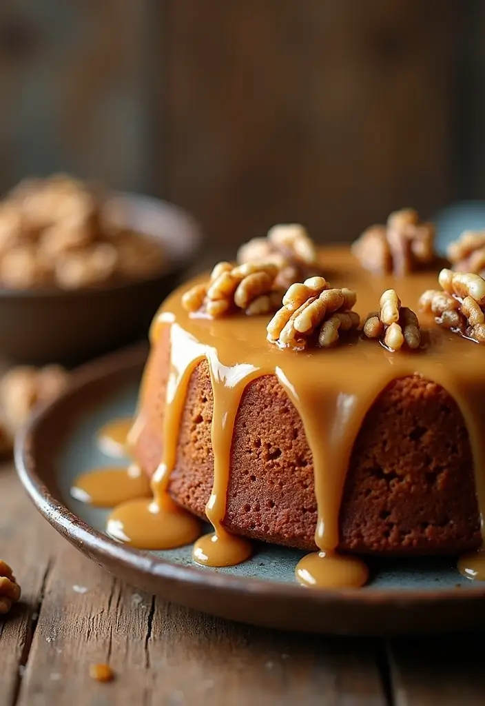 27 Flourless Cake Recipes That Are Rich & Decadent - 13. Maple Walnut Flourless Cake