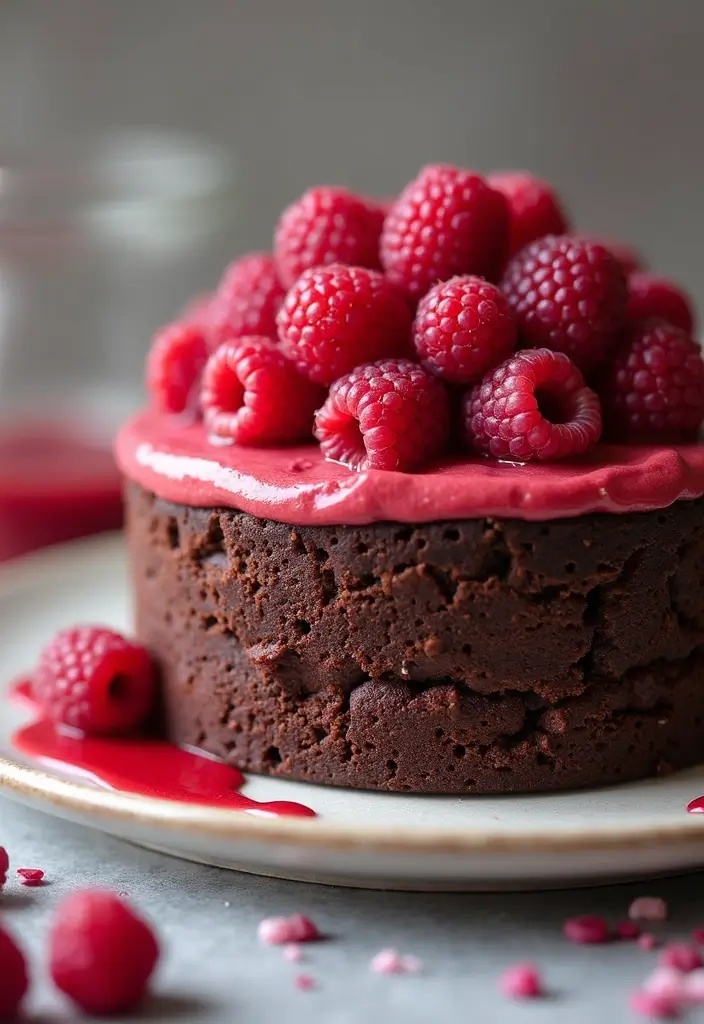 27 Flourless Cake Recipes That Are Rich & Decadent - 2. Raspberry Chocolate Flourless Cake