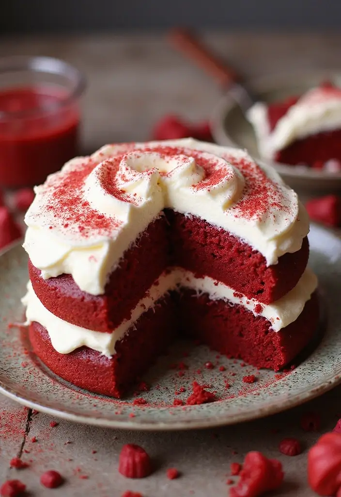 27 Flourless Cake Recipes That Are Rich & Decadent - 20. Red Velvet Flourless Cake