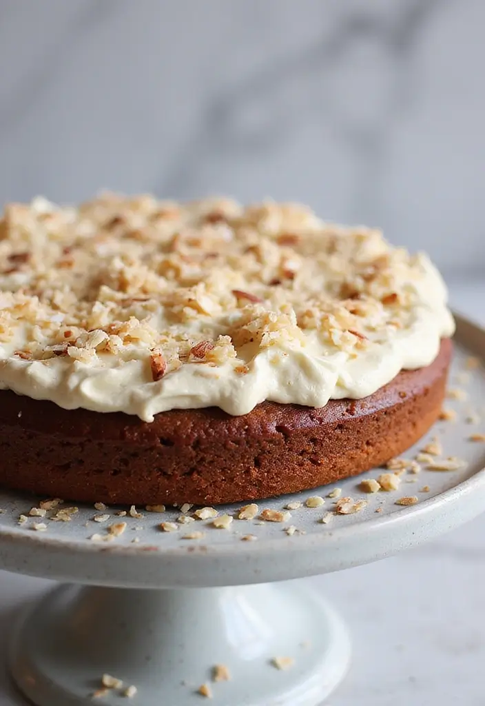 27 Flourless Cake Recipes That Are Rich & Decadent - 26. Almond Joy Flourless Cake