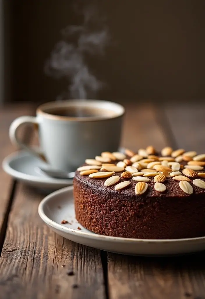 27 Flourless Cake Recipes That Are Rich & Decadent - 3. Mocha Almond Flourless Cake