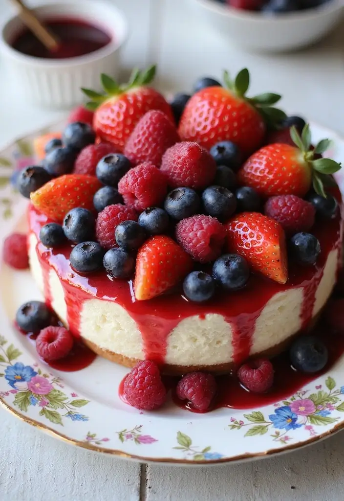 27 Flourless Cake Recipes That Are Rich & Decadent - 8. Berry Bliss Flourless Cake