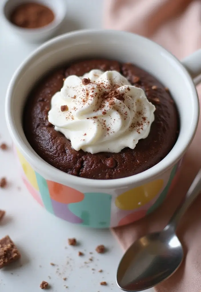 27 Mug Cake Recipes You Can Make in Minutes - 1. Classic Chocolate Vegan Mug Cake