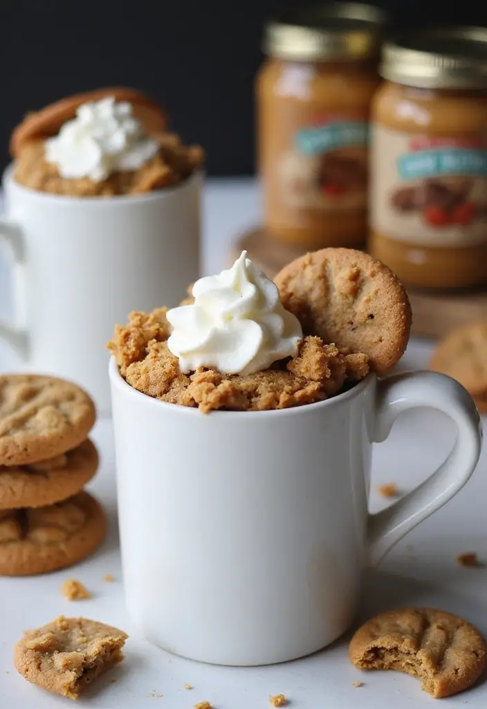 27 Mug Cake Recipes You Can Make in Minutes - 22. Cookie Butter Mug Cake