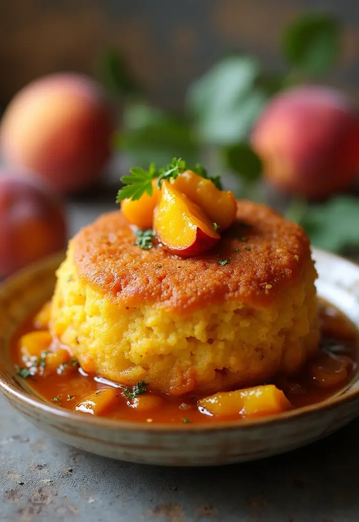 27 Peach Dump Cake Recipes You’ll Want All Summer Long - 14. Peach Curry Dump Cake