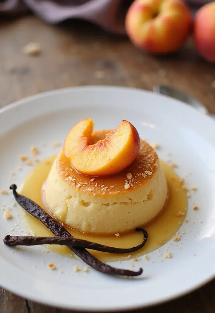 27 Peach Dump Cake Recipes You’ll Want All Summer Long - 16. Peach Vanilla Bean Dump Cake